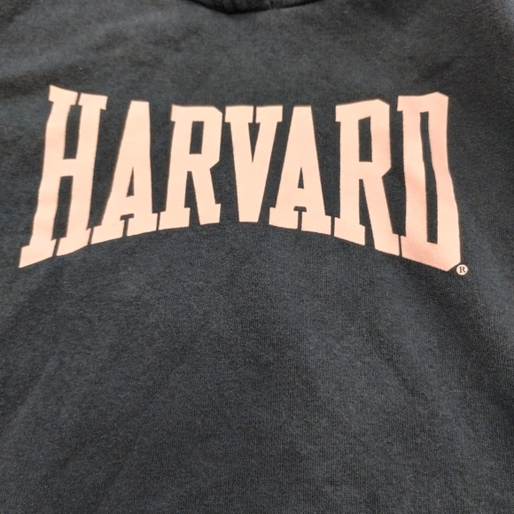 H&M Harvard Logo Girl Preppy Style pull over sweatshirt hoodie 4-5 Year Old - Picture 9 of 13
